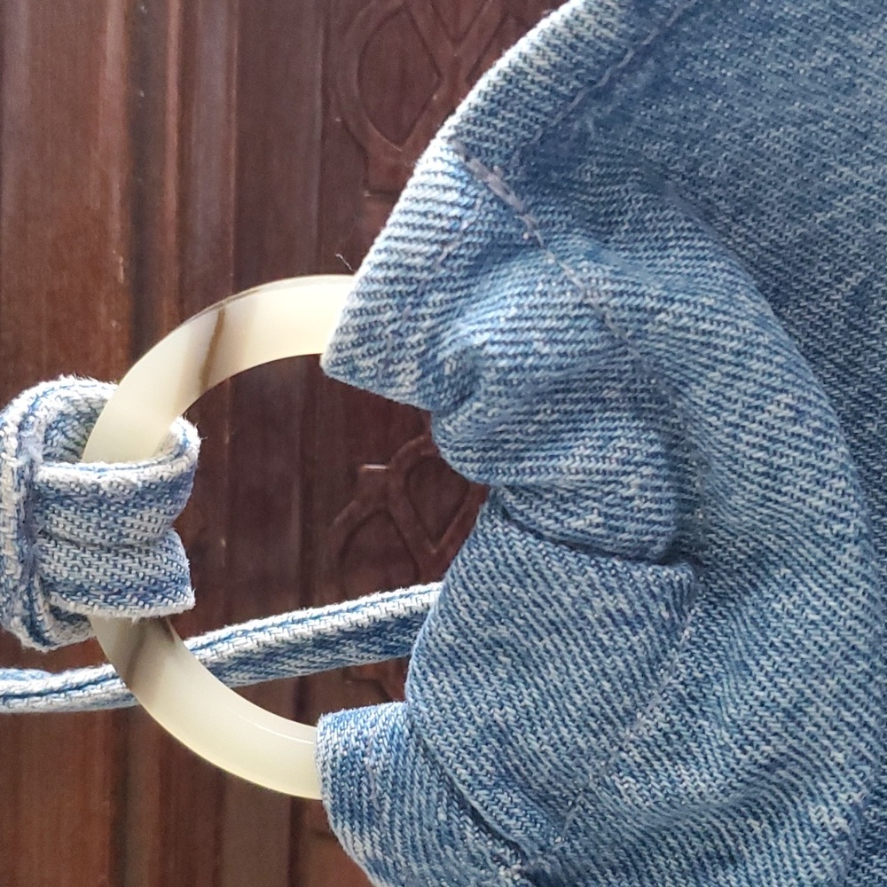 NWT denim mini dress - Picture 7 of 7